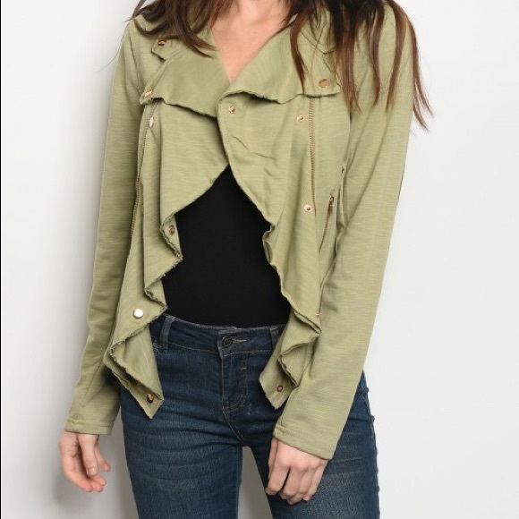 🛍Olive Jacket - Picture 4 of 6